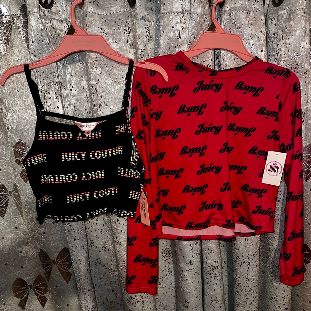 Juicy Couture crop top set